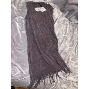 Super cute and comfy fringe dress!
